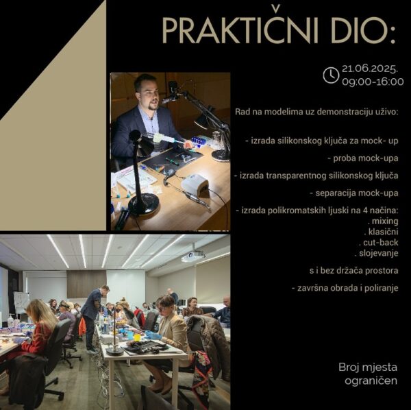[Beograd - 21.06.2025.] Hibridni hands-on tečaj: Kompozitne ljuskice - injekcijska tehnika (+ 8 sati teorije online) - Image 6