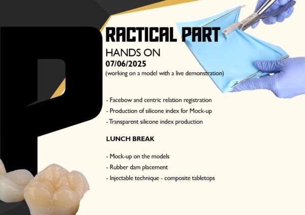 [Zagreb INTERNATIONAL - 07.06.2025.] Comprehensive Hands-on course: Composite tabletops in oral rehabilitation – Injectable technique (English language) + 6 hours theory online - Image 5